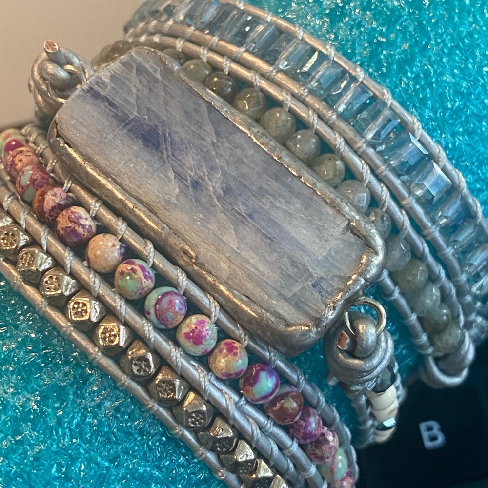 Healing Stone Wrap Bracelet, Calming & Balance - New!